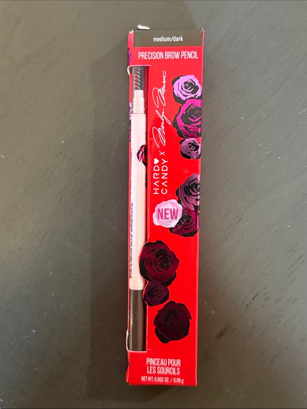 🌻 Hard Candy x Marilyn Monroe Precision Eyebrow Pencil in Medium/Dark NWT